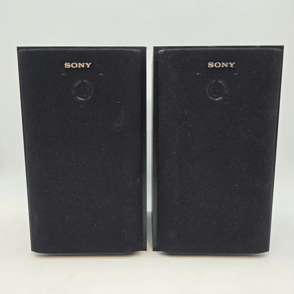 SONY SS-MSP69R Surround Sound Speaker Set of 2 Black Speakers
